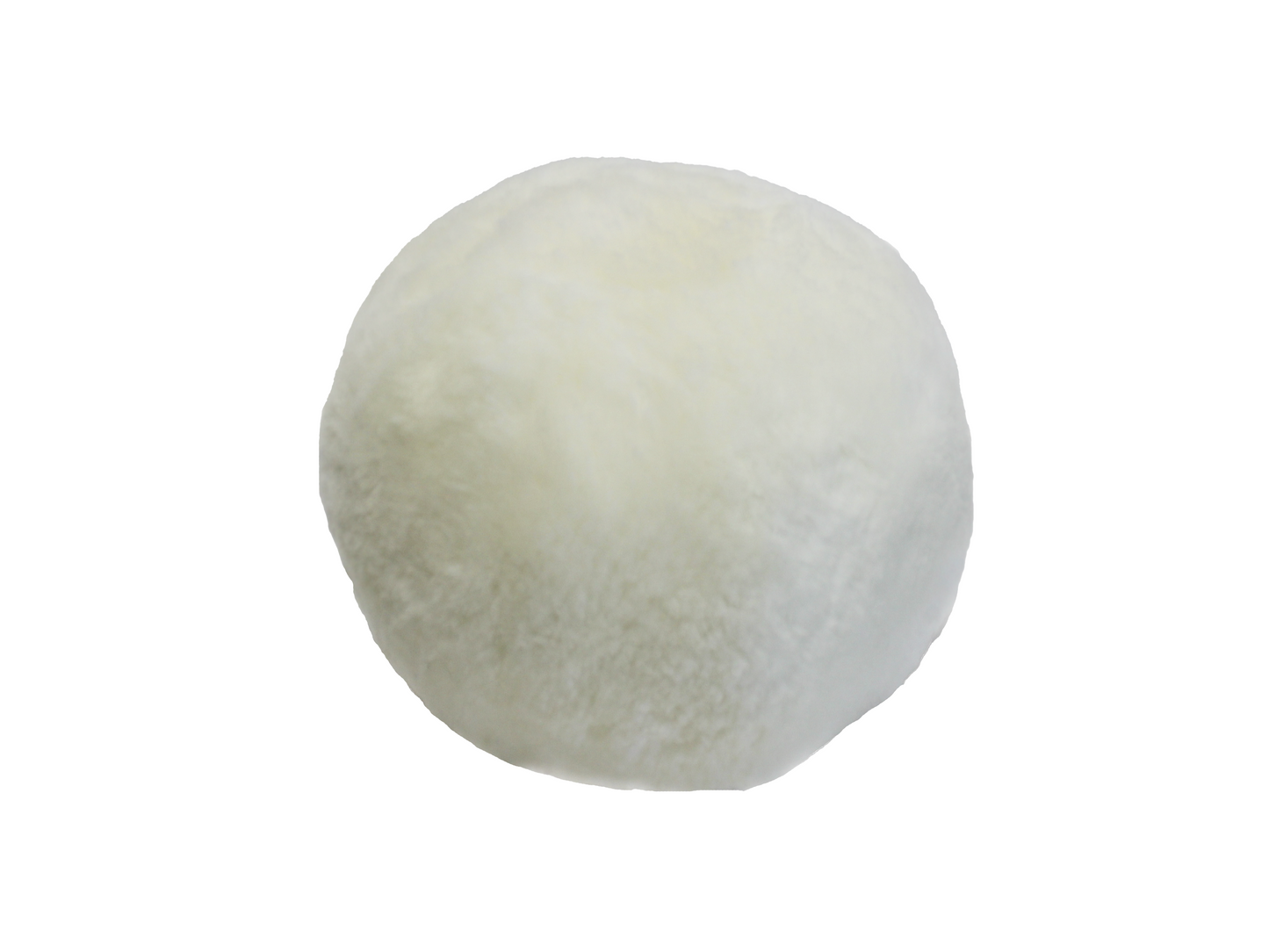 Shorn Sheepskin Ball Cushion