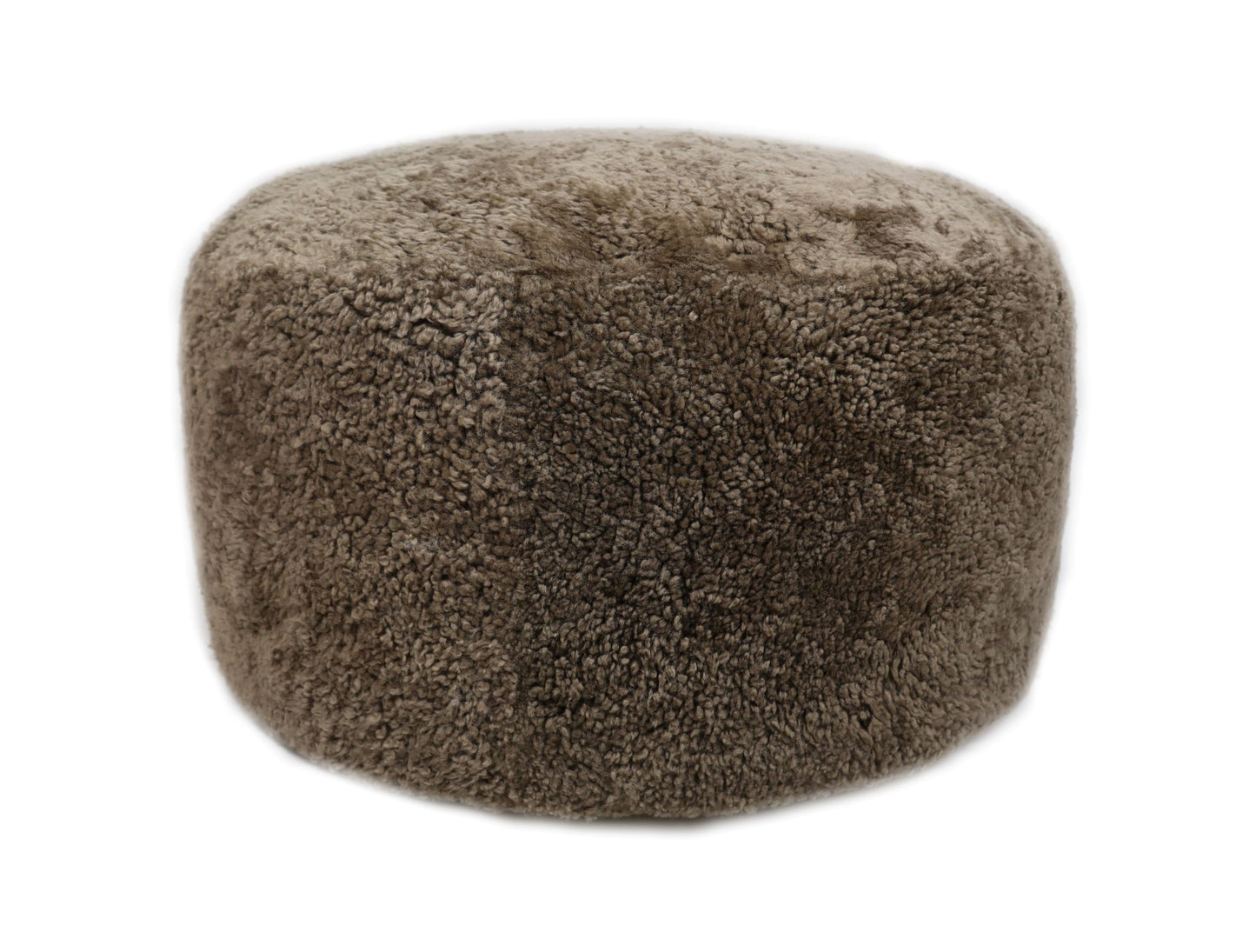 Shorn Curly Pouf