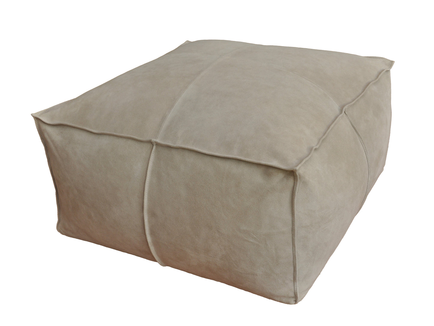 Leather Ottoman