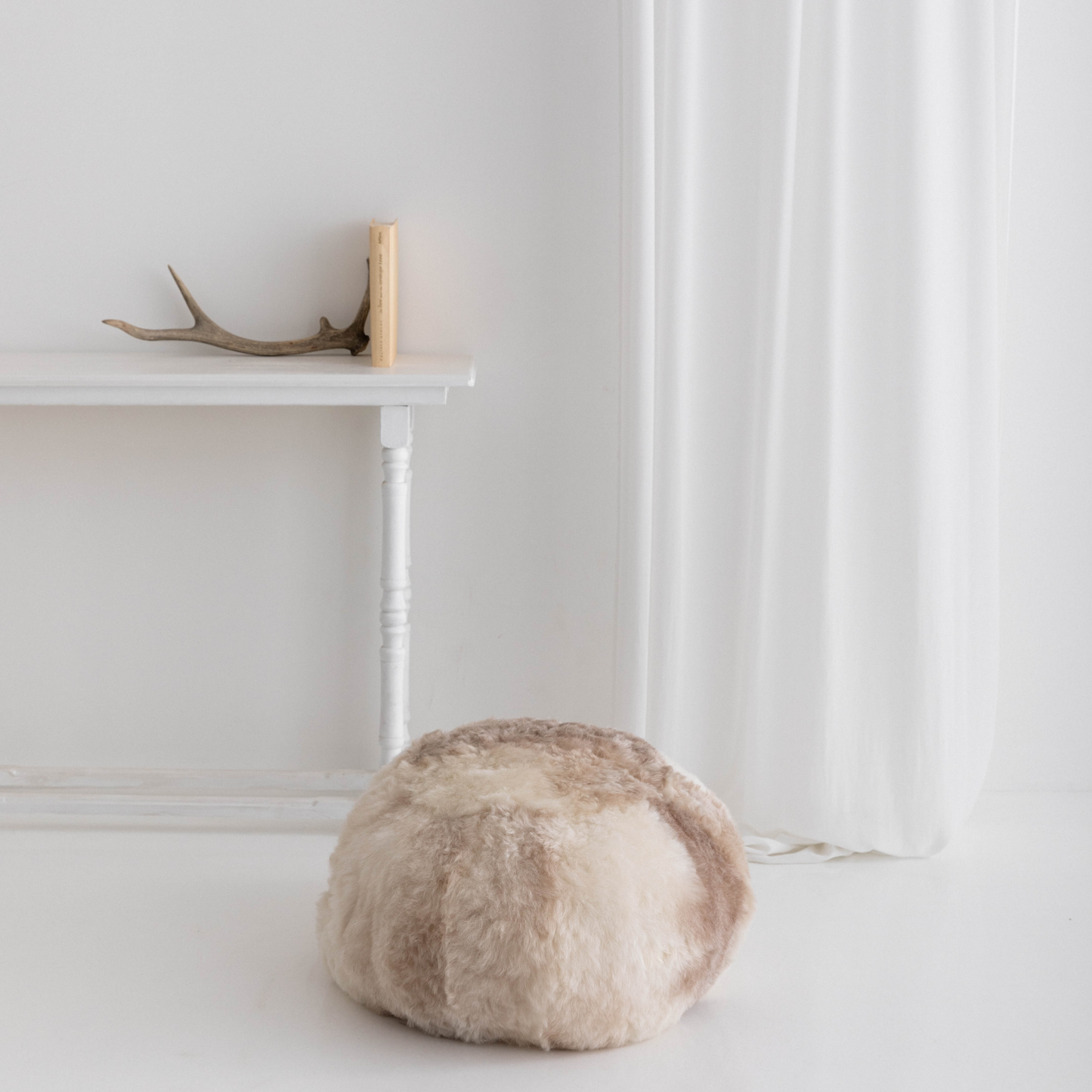 Icelandic Shorn Pouf