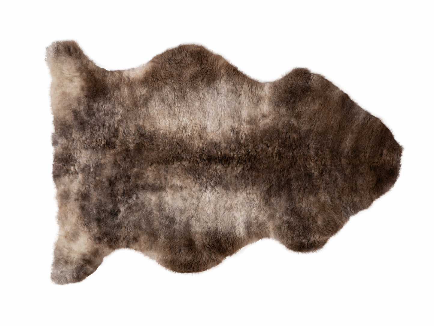 Shorn New Zealand Natural Brown Rug