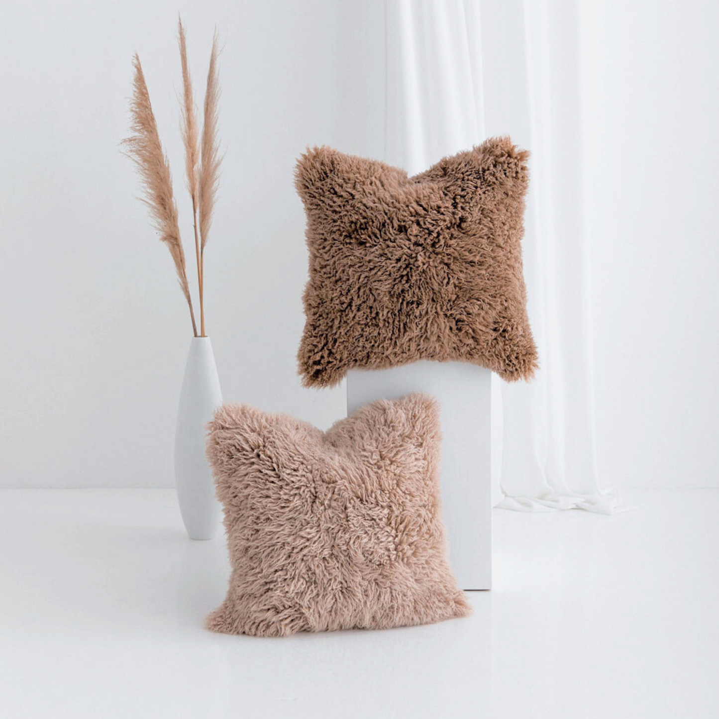 The Hahndorf Sheepskin Cushions