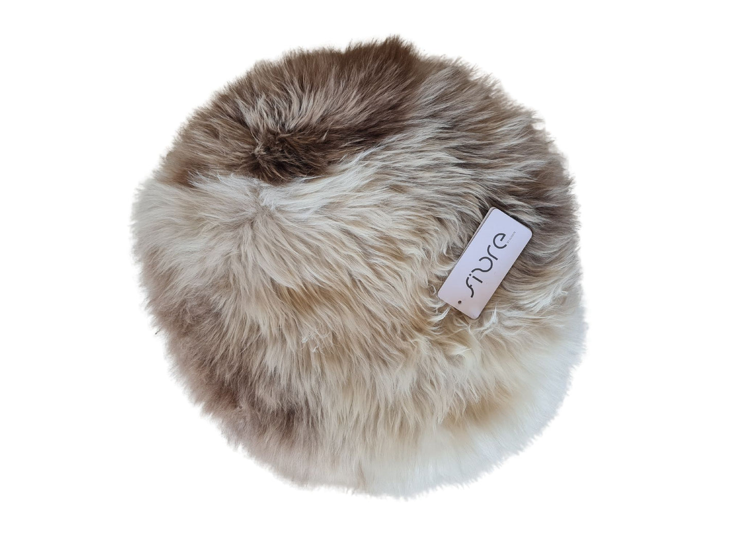Longwool Sheepskin Seat Pad Natural Brown
