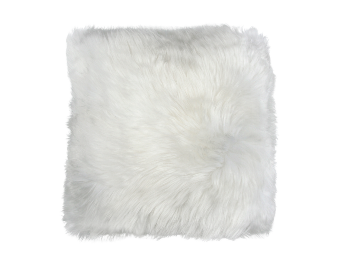 Long Wool Cushion with Polyester Fill