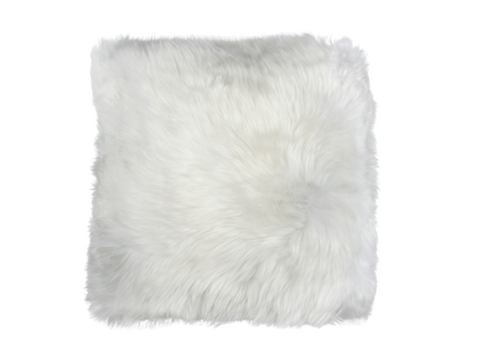 Long Wool Cushion with Polyester Fill