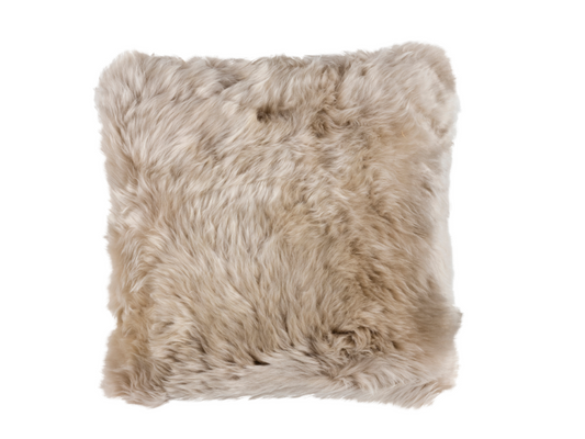 Long Wool Cushion with Polyester Fill