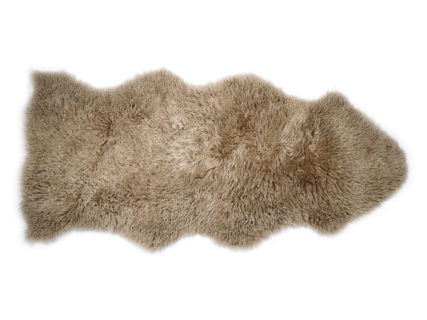 New Zealand Shorn Curly Sheepskin 1 piece rug