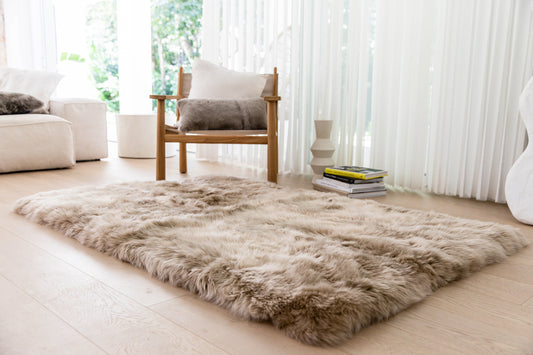 Long Wool Area Rug